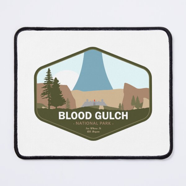Item preview, Blood Gulch National Park designed and sold by GalacticTravel.