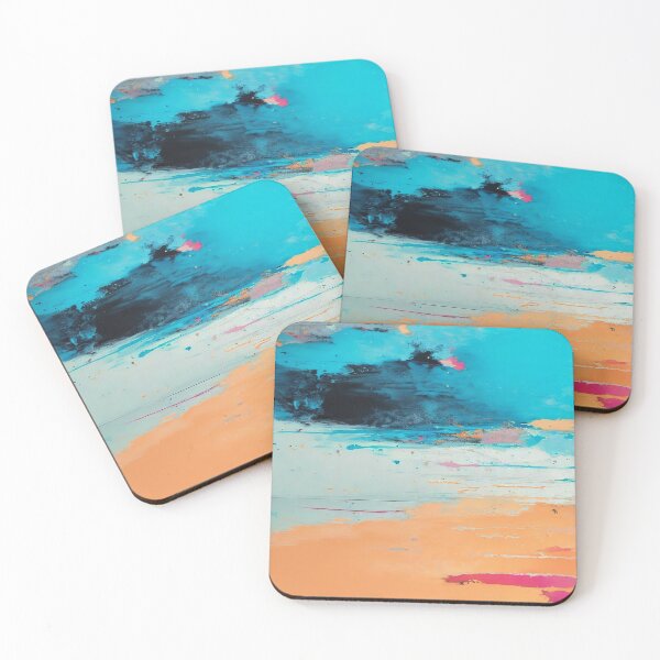 Item preview, Sunset Over Tropical Tahiti Beach Modern Contemporary Abstract  designed and sold by DEC02.