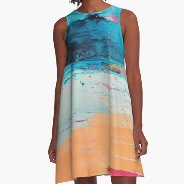 Item preview, Sunset Over Tropical Tahiti Beach Modern Contemporary Abstract  designed and sold by DEC02.