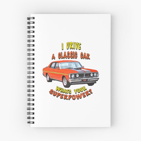 Item preview, Falcon GT - I DRIVE A CLASSIC CAR, whats your SuperPower? designed and sold by Michael van der Hoorn.