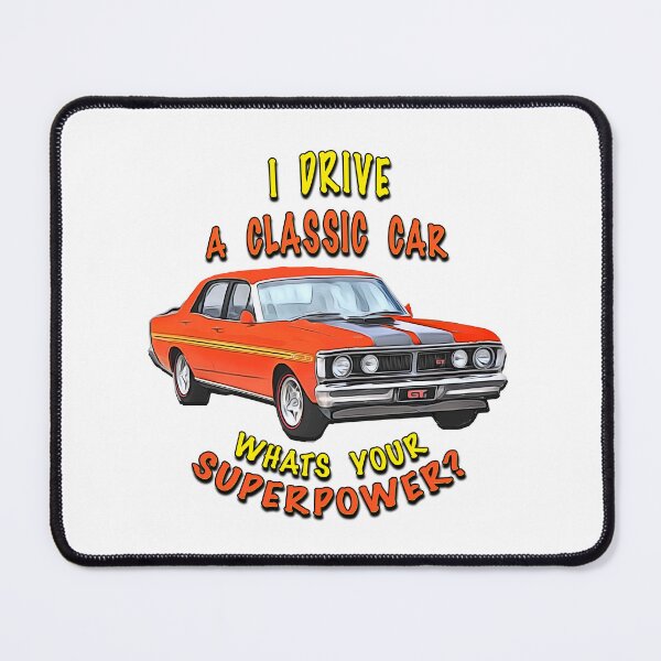 Item preview, Falcon GT - I DRIVE A CLASSIC CAR, whats your SuperPower? designed and sold by Michael van der Hoorn.