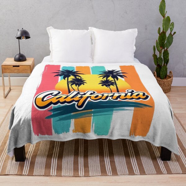 Item preview, California – Vibrant Sunset and Palm Trees Graffiti Style designed and sold by ARTReMi.