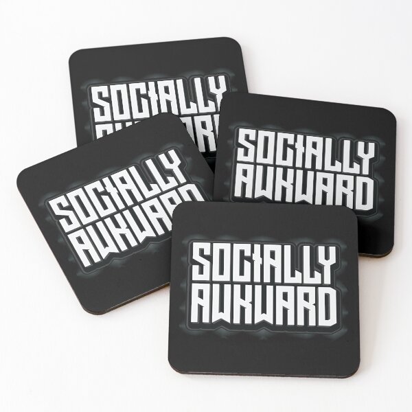 Item preview, Socially Awkward - Funny Introvert  designed and sold by Whimsical  Thinker.