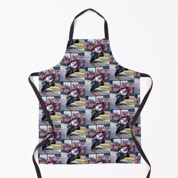 Item preview, White Superbike Racing Passed Grandstand Grand Prix Racetrack designed and sold by Moto Graphix.