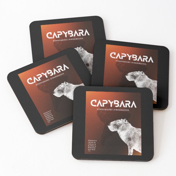 Item preview, CAPYBARA Infographic designed and sold by Vuriah-Tee.