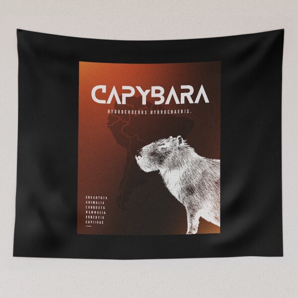 Item preview, CAPYBARA Infographic designed and sold by Vuriah-Tee.
