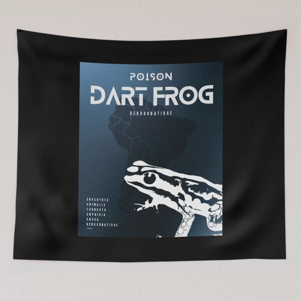Item preview, Poison Dart Frog Infographic designed and sold by Vuriah-Tee.