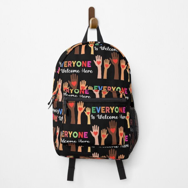 Item preview, Everyone Is Welcome Here Teacher Retro LGBT designed and sold by FantasyFablesC.
