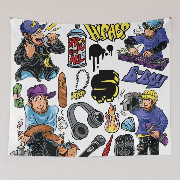 Item preview, new custom graffiti design designed and sold by hsstudio2025.