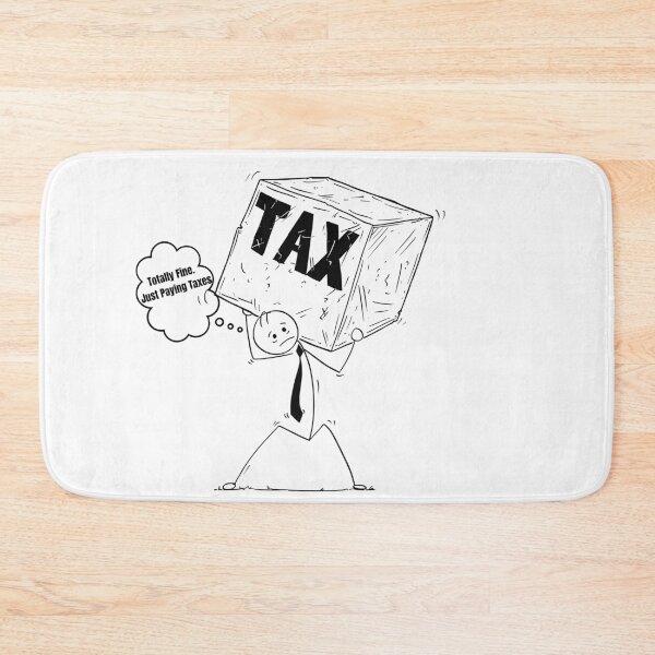 Item preview, I'm Okay... Just Paying Taxes | Funny Sarcastic Tax Burden Design designed and sold by MOTAS FASHION .