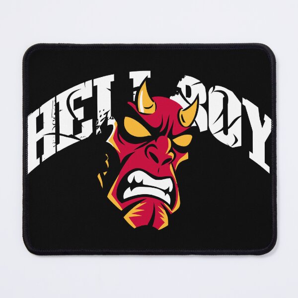 Item preview, Angry Red Devil Face Graphic – Horned Demon Illustration designed and sold by thepixfactory.