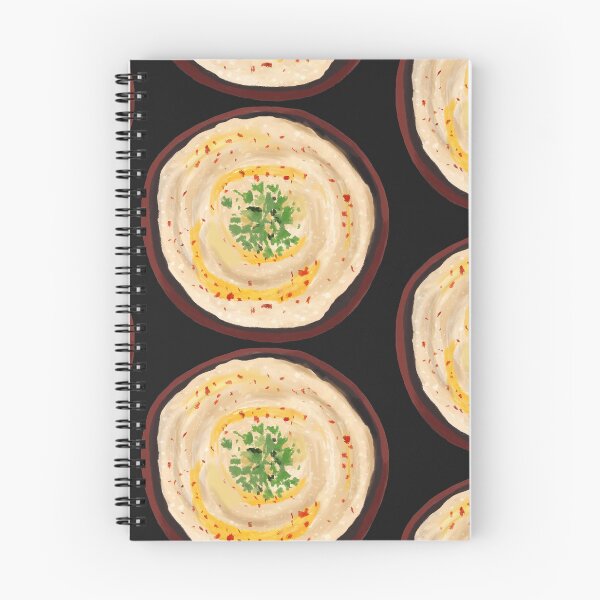 Artikelvorschau, Hummus-Dip - Digitale Illustration entworfen und verkauft von AnnaRDoodles.