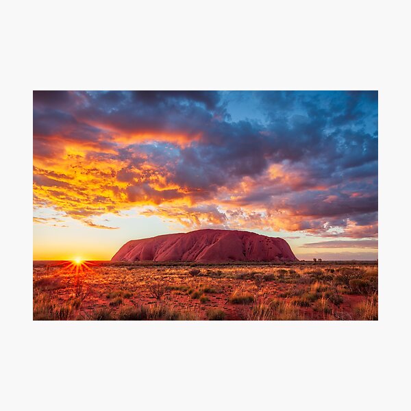 Item preview, Ayers Rock (Uluru) Sunrise, Australia designed and sold by Michael Boniwell.