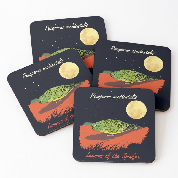 Item preview, Night Parrot, Pezoporus occidentalis, Lazarus of the Spinifex. designed and sold by NinGaui.