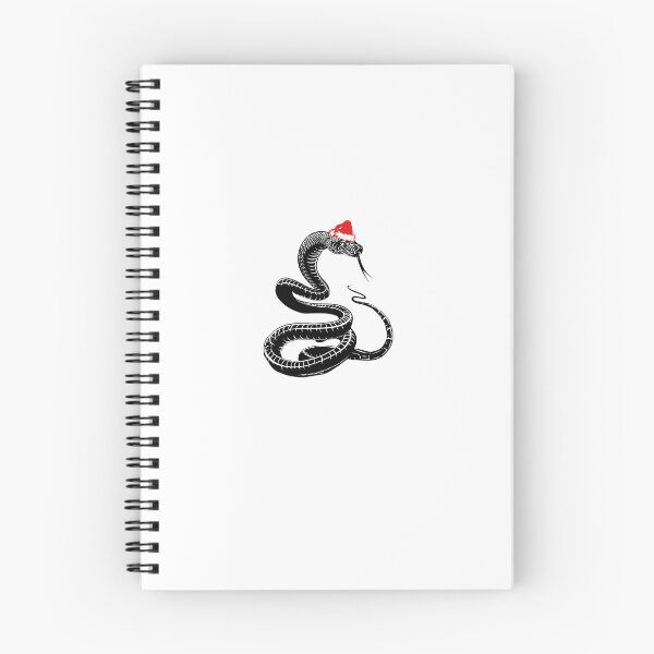 Item preview, Festive Python in Santa Hat designed and sold by JollyCritters.