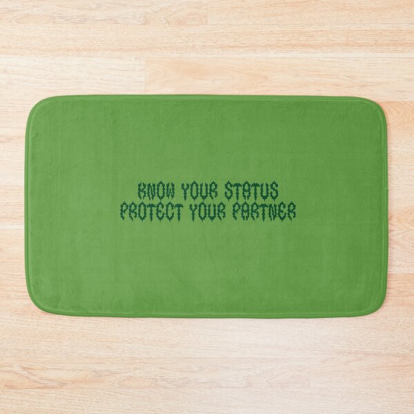 Item preview, KNOW YOUR STATUS, PROTECT YOUR PARTNER designed and sold by LiveSickDieIll.