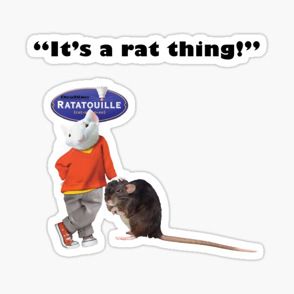 It's a Rat Thing! Sticker