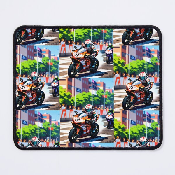 Item preview, Smoking Racebike Flying Down Front Straight Animation Replica designed and sold by Moto Graphix.