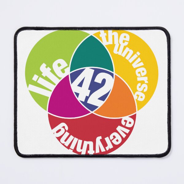 Item preview, 42, Life, The Universe and Everything designed and sold by Foundry88.