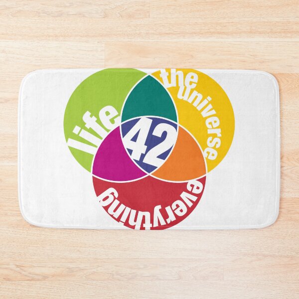 Item preview, 42, Life, The Universe and Everything designed and sold by Foundry88.