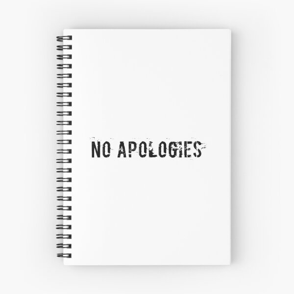 Item preview, NO APOLOGIES designed and sold by Ninjacatoff.