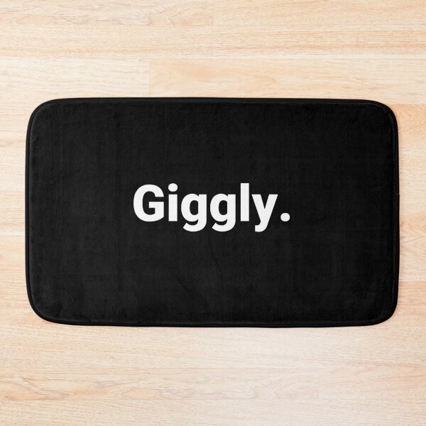 Item preview, Giggly. designed and sold by Text-based T-Shirts and Gifts.