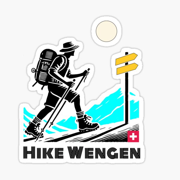 Item preview, Hike Wengen - Swiss Alps Outdoor Adventure designed and sold by LoveFromWengen.
