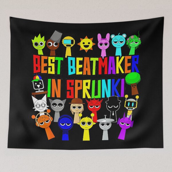 Item preview, All Best Sprunki Toys Around Mr Sun  designed and sold by TreArtiveMinde.