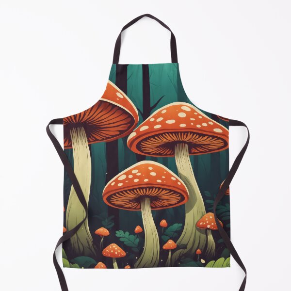 Item preview, Enchanted Mushroom Circle: A Forest Night Gathering designed and sold by REPTISLAV.