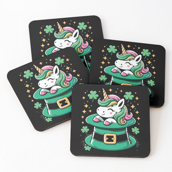 Item preview, Irish Magical Unicorn - St. Patrick's Day designed and sold by Scaryzz.