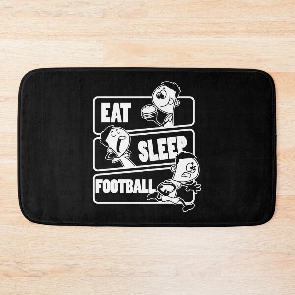 Item preview, Eat Sleep Football - American Foot Ballplayer Gift Design designed and sold by GabrieSketcham.