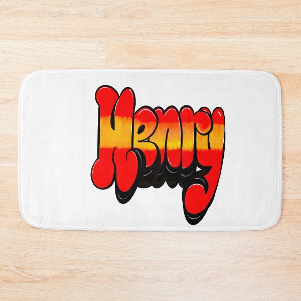 Item preview, Henry name in red Top 10 best personalized gifts boys Henry designed and sold by Artonmytee.