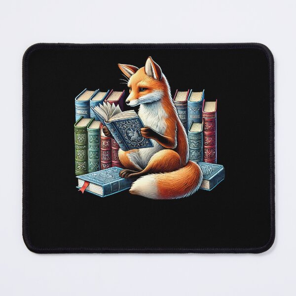 Item preview, Fox Reading Book Reader Bookworm Fox Lover designed and sold by Kimberley King Art  King Art.
