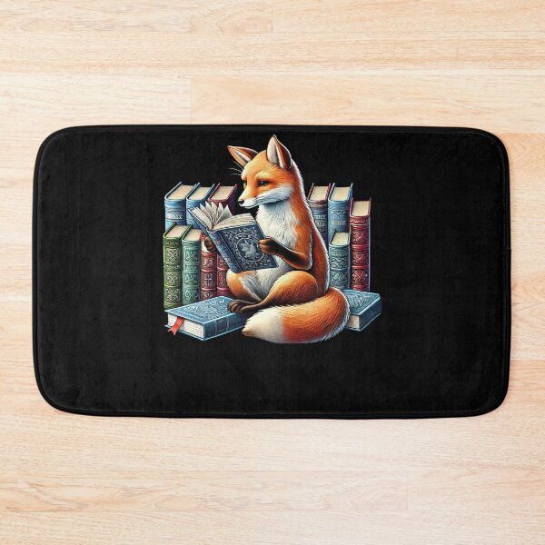 Item preview, Fox Reading Book Reader Bookworm Fox Lover designed and sold by Kimberley King Art  King Art.