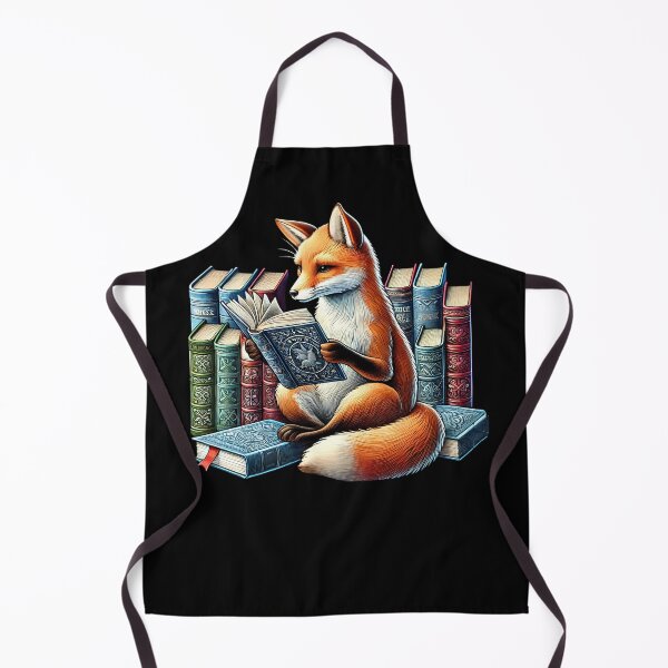 Item preview, Fox Reading Book Reader Bookworm Fox Lover designed and sold by Kimberley King Art King Art.