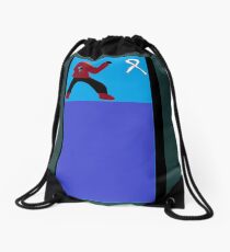 ACTION MIXED CREATED ART Drawstring Bag