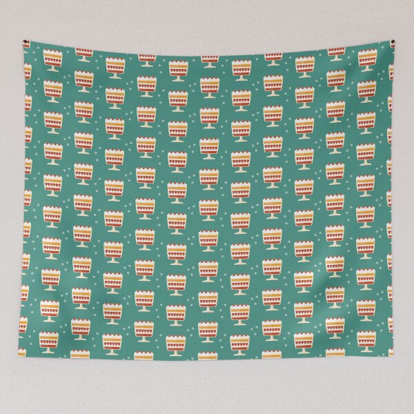 Item preview, Trifles on blue designed and sold by reneesillus.