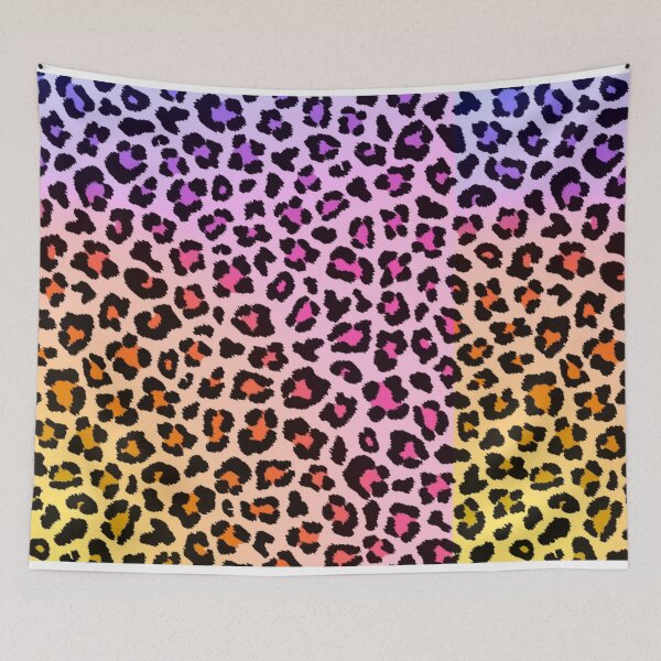 Item preview, Rainbow Leopard Animal Pattern designed and sold by ChainsArt.
