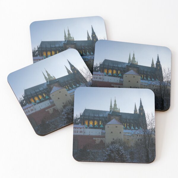 Item preview, Winter view of Prague Castle designed and sold by WorldScenery.