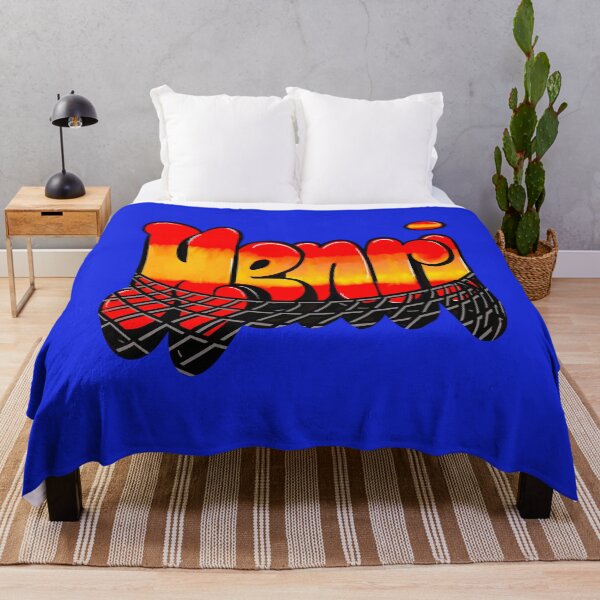 Item preview, Henri name in red with mesh web Top 10 best personalized gifts boys Henri designed and sold by Artonmytee.