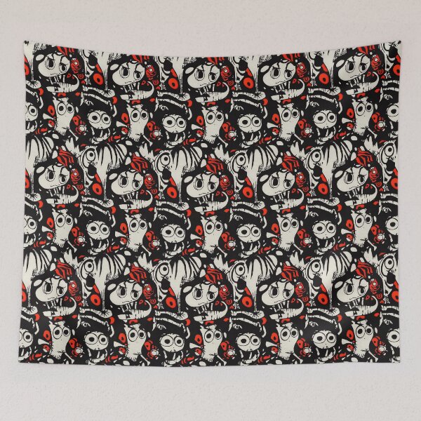 Item preview, Expressive surreal beings with haunting eyes designed and sold by Piotrek0001.