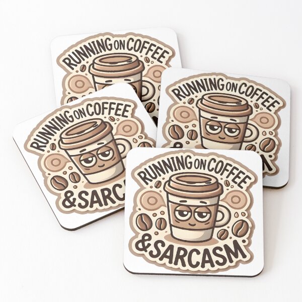 Item preview, coffee & sarcasm designed and sold by aliraweb.