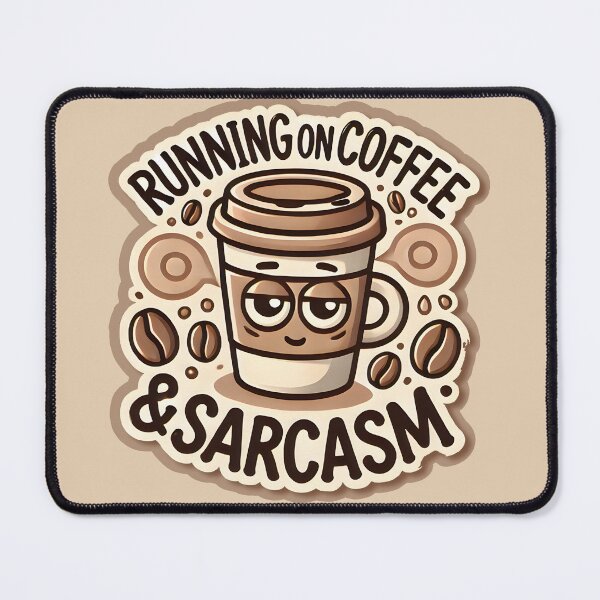 Item preview, coffee & sarcasm designed and sold by aliraweb.