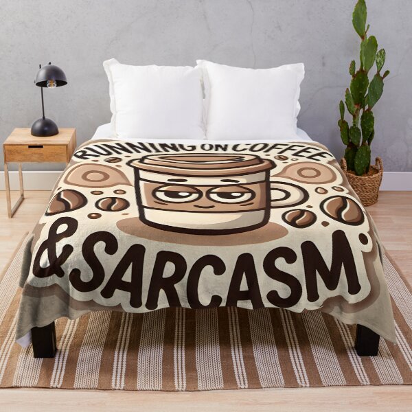 Item preview, coffee & sarcasm designed and sold by aliraweb.