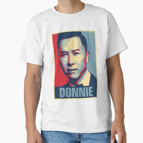 Vista previa del artículo con la obra «Donnie», diseñado y vendido por DAFTFISH.