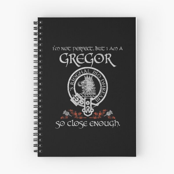 Item preview, Gregor Red & Black clan Scottish surname crest badge motto tartan sporran kilt men women designed and sold by Clan1093.