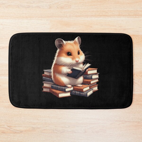 Item preview, Hamster Reading Book Reader Bookworm Hamster Lover designed and sold by Kimberley King Art  King Art.
