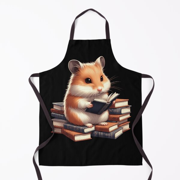 Item preview, Hamster Reading Book Reader Bookworm Hamster Lover designed and sold by Kimberley King Art King Art.