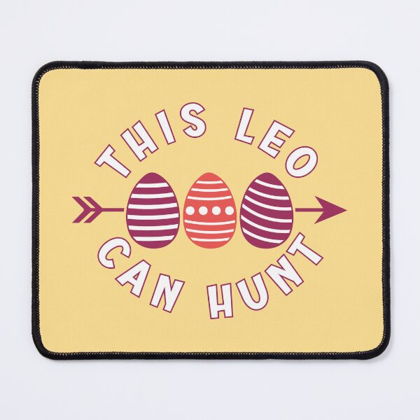 Item preview, This Leo can hunt - Easter greetings for astrology lovers designed and sold by mariya-ivanova.