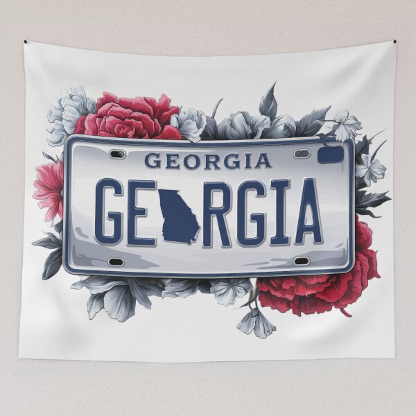 Item preview, Georgia License Plate designed and sold by The Souvenir Dept..
